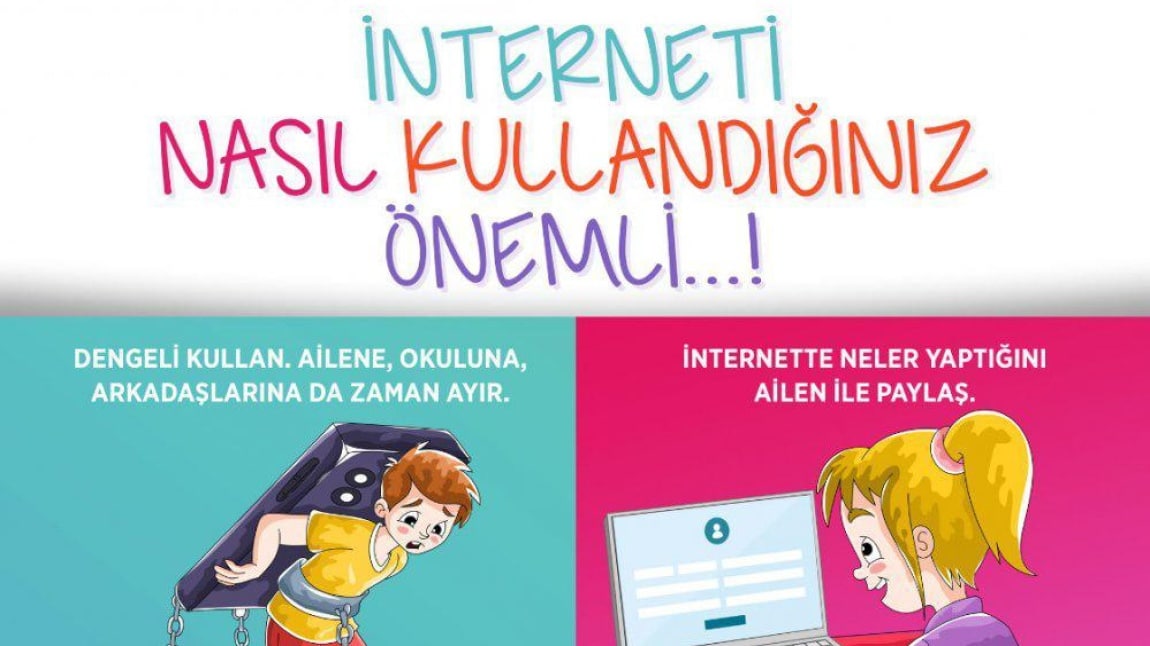 BİLİNÇLİ VE GÜVENLİ İNTERNET KULLANIMI